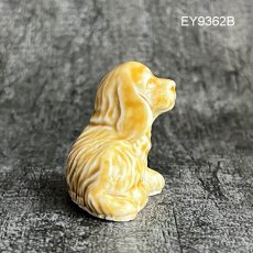 画像8: (在庫3) 英国WADE社 ENGLAND Whimsies お座りコッカースパニエル犬 ウェードウィムズィーズ ミニチュアフィギュア 陶製犬雑貨 (8)