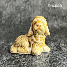 画像7: (在庫3) 英国WADE社 ENGLAND Whimsies お座りコッカースパニエル犬 ウェードウィムズィーズ ミニチュアフィギュア 陶製犬雑貨 (7)