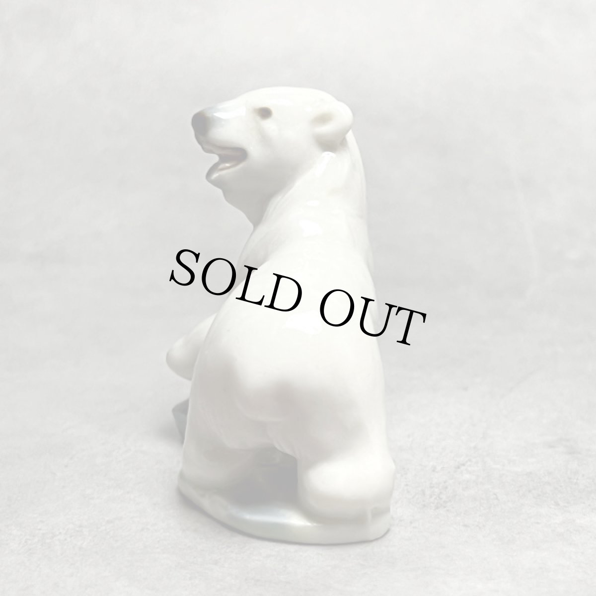 画像5: イギリス First Whimsies (1953 - 1959) WADE社 Whimsies Polar Bear ホッキョクグマ ENGLAND ウェードウィムズィーズ ミニチュアフィギュア (5)