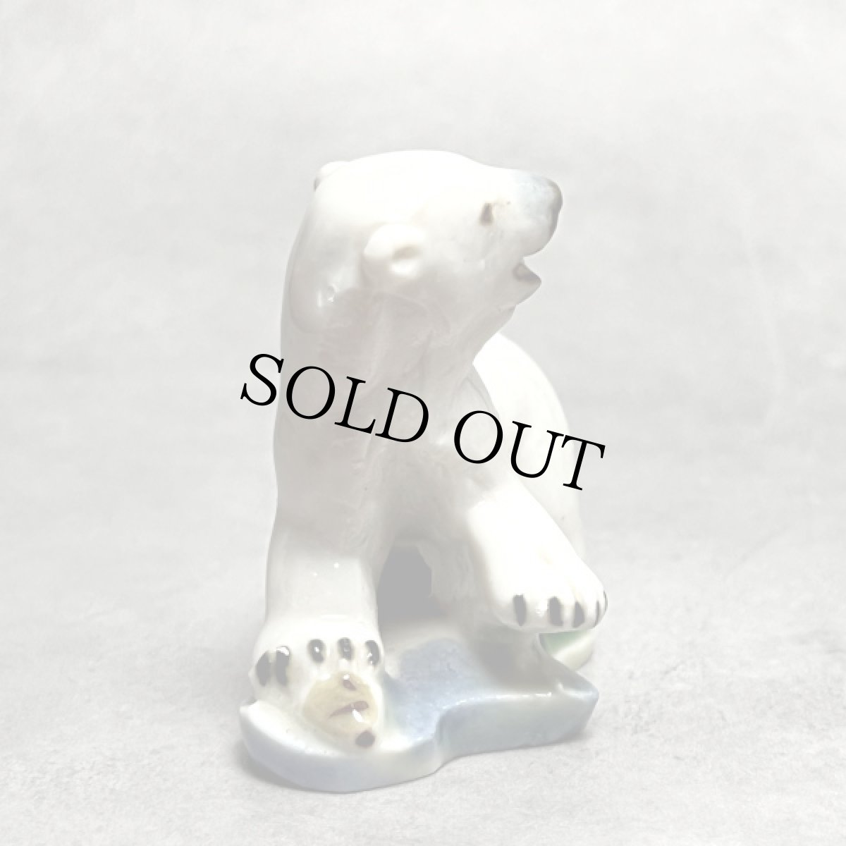 画像3: イギリス First Whimsies (1953 - 1959) WADE社 Whimsies Polar Bear ホッキョクグマ ENGLAND ウェードウィムズィーズ ミニチュアフィギュア (3)
