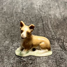 画像1: イギリス 1953-1959年 WADE社 Whimsies First Whimsies Corgi コーギー犬 ENGLAND ウェードウィムズィーズ (1)