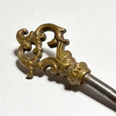 画像7: フランス アンティーク/ヴィンテージ鍵 装飾ハンドル (約 長さ8.5cm) (7)