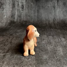 画像3: イギリス ミニチュアダックスフンド 小さな犬陶製置物 イギリスアンティーク (3)