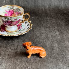 画像11: 英国 ロイヤルドルトン ミニチュアダックスフンド Royal Doulton 小さな犬陶製置物 イギリスアンティーク (11)