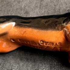 画像12: 英国 SYLVAC シルバック ダックスフンド モデル177 犬陶製置物 イギリスアンティーク (12)