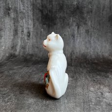画像6: 英国 1920-1950年代 アンティーク 陶器 猫 ねこ サウスシー SOUTHSEA クレストウェア CREST WARE (6)