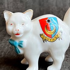 画像3: 英国 1920-1950年代 アンティーク 陶器 猫 まん丸ねこ サウスシー SOUTHSEA クレストウェア CREST WARE (3)