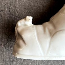 画像10: 英国 1920-1950年代 アンティーク 陶器 靴で追いかけあいっこ猫とねずみ ポーツマス PORTSMOUTH クレストウェア CREST WARE (10)