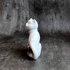 画像5: 英国 1920-1950年代 アンティーク 陶器 猫 ねこ  Town Hall Portsmouth クレストウェア CREST WARE (5)
