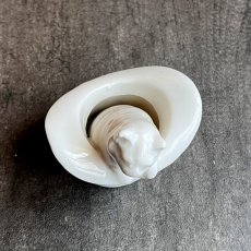 画像7: 英国 1920-1950年代 アンティーク 陶器 帽子の中の仔猫 ポーツマス PORTSMOUTH クレストウェア CREST WARE (7)