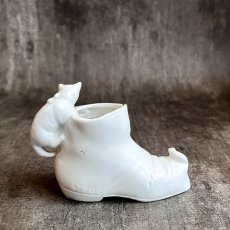 画像5: 英国 1920-1950年代 アンティーク 陶器 靴で追いかけあいっこ猫とねずみ ポーツマス PORTSMOUTH クレストウェア CREST WARE (5)