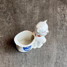 画像7: 英国 1920-1950年代 アンティーク 陶器 ブルドック犬 ポーツマス PORTSMOUTH クレストウェア CREST WARE (7)