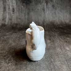 画像6: 英国 1920-1950年代 アンティーク 陶器 靴で追いかけあいっこ猫とねずみ ポーツマス PORTSMOUTH クレストウェア CREST WARE (6)