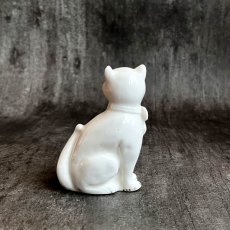 画像4: 英国 1920-1950年代 アンティーク 陶器 猫 ねこ  Town Hall Portsmouth クレストウェア CREST WARE (4)