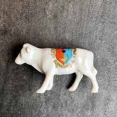 画像9: 英国 1920-1950年代 アンティーク 陶器 牛 サウスシー SOUTHSEA クレストウェア CREST WARE (9)