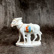 画像2: 英国 1920-1950年代 アンティーク 陶器 馬 ホース サウスシー SOUTHSEA クレストウェア CREST WARE (2)
