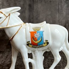 画像3: 英国 1920-1950年代 アンティーク 陶器 馬 ホース サウスシー SOUTHSEA クレストウェア CREST WARE (3)