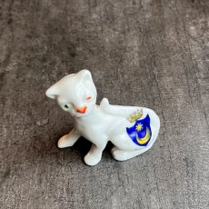 画像6: 英国 1920-1950年代 アンティーク 陶器 猫 ねこ ポーツマス PORTSMOUTH クレストウェア CREST WARE (6)