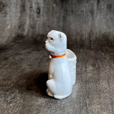 画像6: 英国 1920-1950年代 アンティーク 陶器 ブルドック犬 ポーツマス PORTSMOUTH クレストウェア CREST WARE (6)
