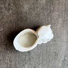 画像8: 英国 1920-1950年代 アンティーク 陶器 ブルドック犬 ポーツマス PORTSMOUTH クレストウェア CREST WARE (8)