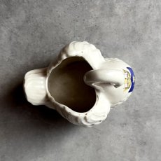 画像8: 英国 1920-1950年代 アンティーク 陶器 スワン 白鳥 ポーツマス PORTSMOUTH クレストウェア GEMMA CREST WARE (8)