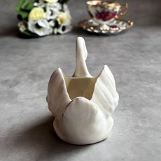 画像5: 英国 1920-1950年代 アンティーク 陶器 スワン 白鳥 ポーツマス PORTSMOUTH クレストウェア GEMMA CREST WARE EY9989 (5)
