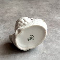 画像9: 英国 1920-1950年代 アンティーク 陶器 スワン 白鳥 サウスシー SOUTHSEA クレストウェア GEMMA CREST WARE (9)