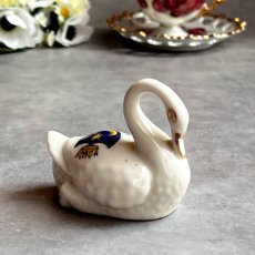 画像7: 英国 1920-1950年代 アンティーク 陶器 スワン 白鳥 ポーツマス PORTSMOUTH クレストウェア CREST WARE (7)
