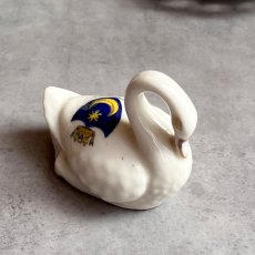 画像9: 英国 1920-1950年代 アンティーク 陶器 スワン 白鳥 ポーツマス PORTSMOUTH クレストウェア CREST WARE (9)