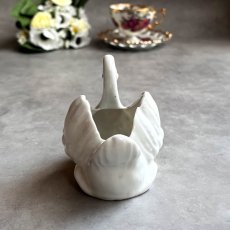 画像3: 英国 1920-1950年代 アンティーク 陶器 スワン 白鳥 サウスシー SOUTHSEA クレストウェア GEMMA CREST WARE (3)