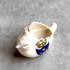 画像6: 英国 1920-1950年代 アンティーク 陶器 水鳥 ポーツマス PORTSMOUTH クレストウェア CREST WARE (6)