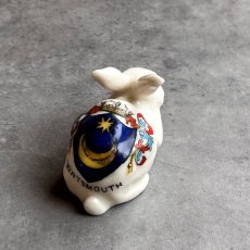 画像5: 英国 1920-1950年代 アンティーク 陶器 うさぎ 兎 ポーツマス PORTSMOUTH クレストウェア CREST WARE (5)