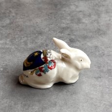 画像4: 英国 1920-1950年代 アンティーク 陶器 うさぎ 兎 ポーツマス PORTSMOUTH クレストウェア CREST WARE (4)