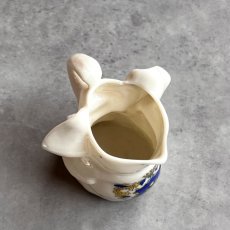画像6: 英国 1920-1950年代 アンティーク 陶器 お座りゾウ J.W.MILLS ポーツマス PORTSMOUTH クレストウェア CREST WARE (6)