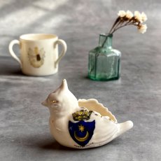 画像2: 英国 1920-1950年代 アンティーク 陶器 水鳥 ポーツマス PORTSMOUTH クレストウェア CREST WARE (2)