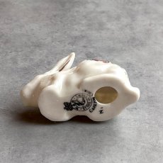 画像9: 英国 1920-1950年代 アンティーク 陶器 うさぎ 兎 ポーツマス PORTSMOUTH クレストウェア CREST WARE (9)
