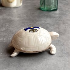 画像5: 英国 1920-1950年代 アンティーク 陶器 リクガメ 亀 ポーツマス CARLTON PORTSMOUTH クレストウェア CREST WARE (5)