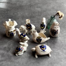 画像10: 英国 1920-1950年代 アンティーク 陶器 ゾウ ポーツマス PORTSMOUTH クレストウェア CREST WARE (10)