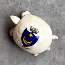 画像7: 英国 1920-1950年代 アンティーク 陶器 リクガメ 亀 ポーツマス CARLTON PORTSMOUTH クレストウェア CREST WARE (7)