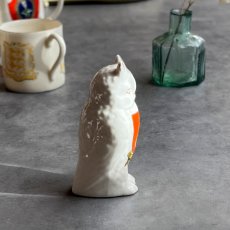 画像3: 英国 1920-1950年代 アンティーク 陶器 ミミズク 鳥 ふくろう サウスシー SOUTHSEA クレストウェア CREST WARE (3)
