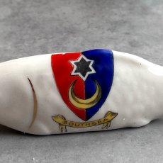 画像3: 英国 1920-1950年代 アンティーク 陶器 フィッシュ 魚 サウスシー SOUTHSEA クレストウェア CREST WARE (3)