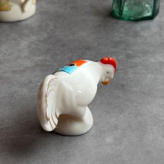 画像5: 英国 1920-1950年代 アンティーク 陶器 ニワトリ 鳥 サウスシー SOUTHSEA クレストウェア CREST WARE (5)