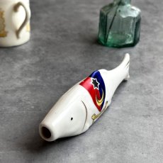 画像4: 英国 1920-1950年代 アンティーク 陶器 フィッシュ 魚 サウスシー SOUTHSEA クレストウェア CREST WARE (4)