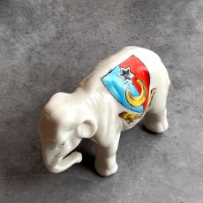 画像8: 英国 1920-1950年代 アンティーク 陶器 ゾウ 象 サウスシー SOUTHSEA クレストウェア CREST WARE (8)