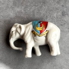 画像9: 英国 1920-1950年代 アンティーク 陶器 ゾウ 象 サウスシー SOUTHSEA クレストウェア CREST WARE (9)