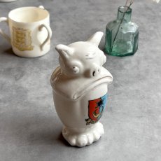 画像5: 英国 1920-1950年代 アンティーク 陶器 ブルドック? 犬 いぬ サウスシー SOUTHSEA クレストウェア CREST WARE (5)