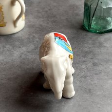 画像4: 英国 1920-1950年代 アンティーク 陶器 ゾウ 象 サウスシー SOUTHSEA クレストウェア CREST WARE (4)