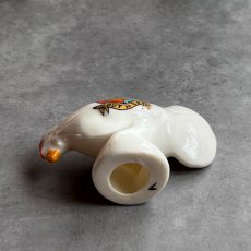 画像8: 英国 1920-1950年代 アンティーク 陶器 ニワトリ 鳥 サウスシー SOUTHSEA クレストウェア CREST WARE (8)