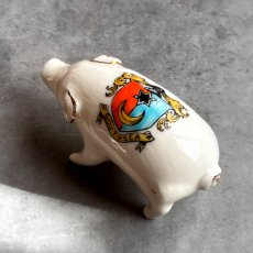 画像7: 英国 1920-1950年代 アンティーク 陶器 ブタ サウスシー SOUTHSEA クレストウェア CREST WARE (7)