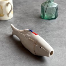 画像6: 英国 1920-1950年代 アンティーク 陶器 フィッシュ 魚 サウスシー SOUTHSEA クレストウェア CREST WARE (6)